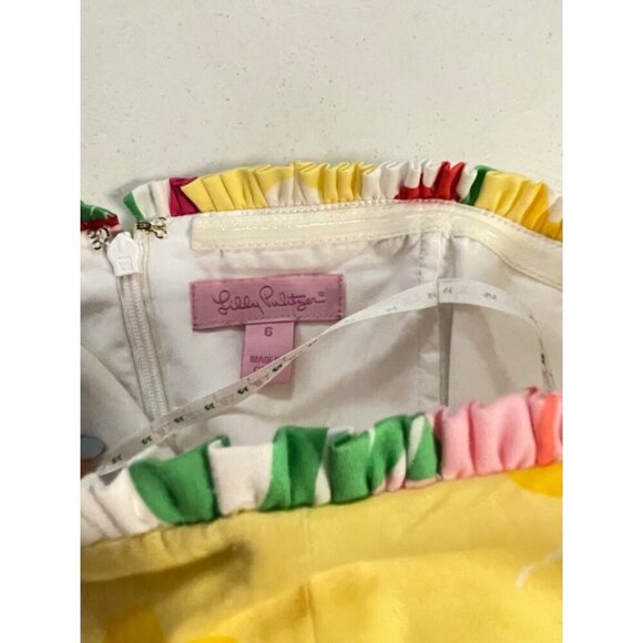 Lilly Pulitzer Blossom Lavish Lilly's Place Floral Strapless Fit Flare Dress 6 - Picture 10 of 10